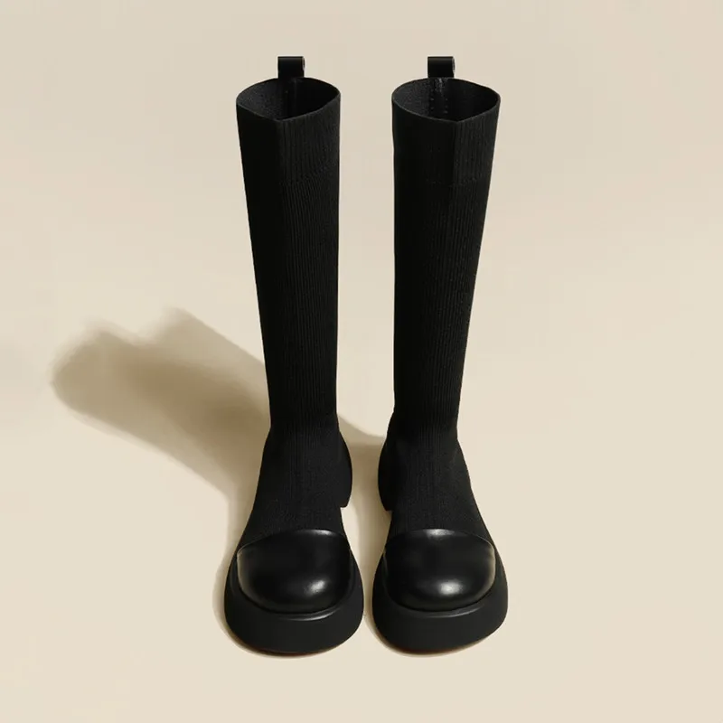 Women's Boots Autumn Sexy Thigh High Heels High Sexy Shoes Clogs Platform Round Toe Over-the-Knee Rubber Lolita Ladies
Women's Boots Autumn Sexy Thigh High Heels High Sexy Shoes Clogs Platform Round Toe Over-the-Knee Rubber Lolita Ladies