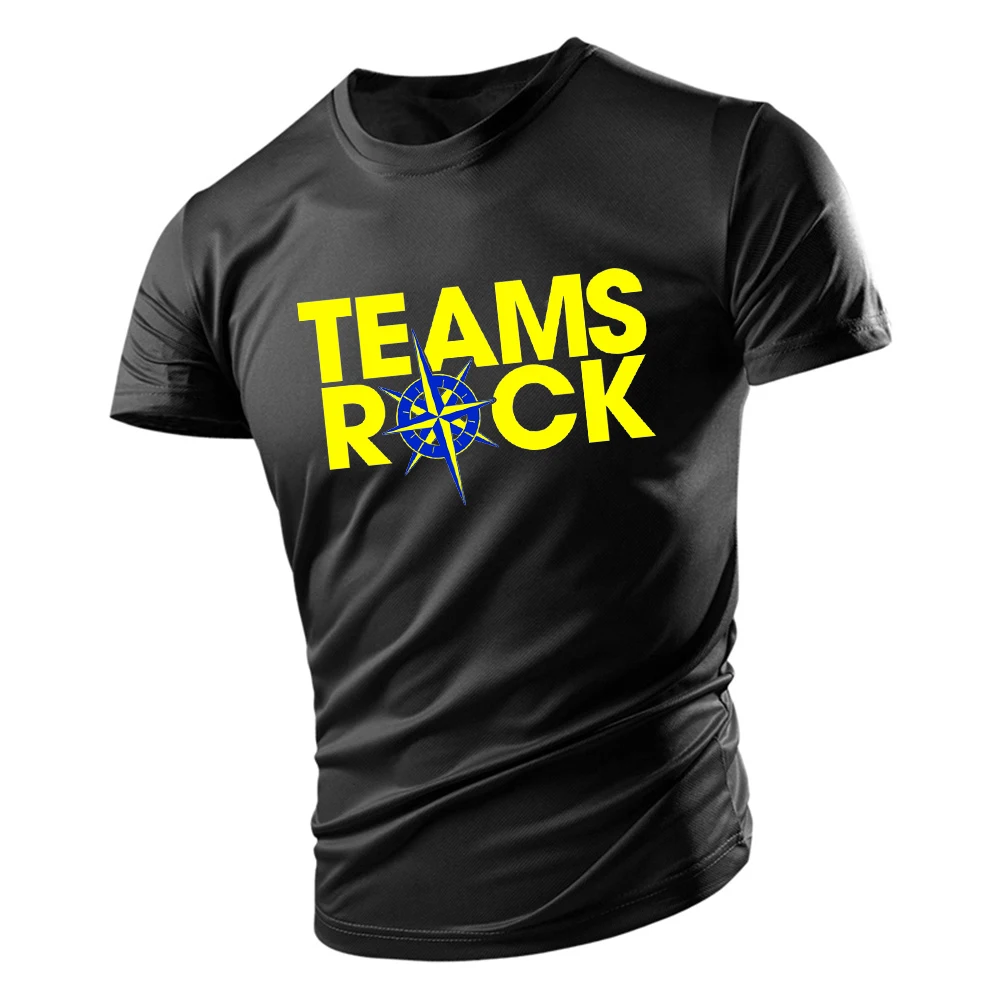 Four seasons men's fashion casual sports style 2D printed English letter round neck T-shirt short sleeves loose and comfortable
Four seasons men's fashion casual sports style 2D printed English letter round neck T-shirt short sleeves loose and comfortable