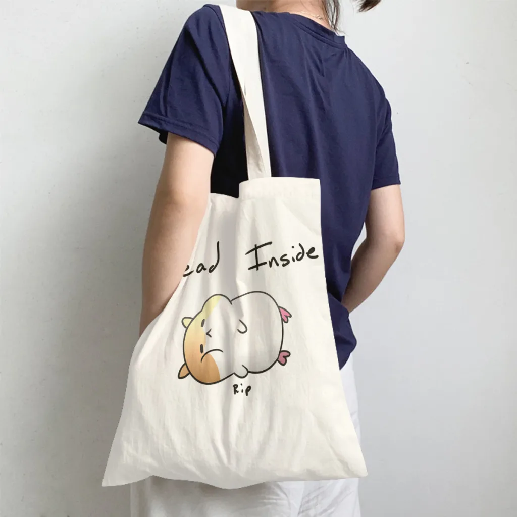 Dead InsideHandbag Kawaii Hamster Tiny Animal Shoulder Canvas Bags Students Storage Pocket Shopper HandBag Kawaii Pouch Tote Bag
Dead InsideHandbag Kawaii Hamster Tiny Animal Shoulder Canvas Bags Students Storage Pocket Shopper HandBag Kawaii Pouch Tote Bag