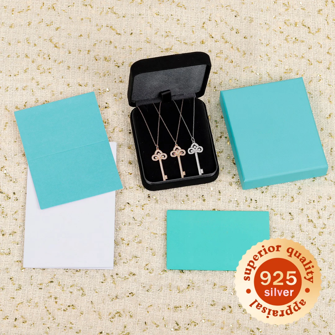 Fashion Hot Selling Brand Key Shape Necklace Micro Shop Set With Zircon Party Accessories Exquisite Gift Women's Pendant Necklac
Fashion Hot Selling Brand Key Shape Necklace Micro Shop Set With Zircon Party Accessories Exquisite Gift Women's Pendant Necklac