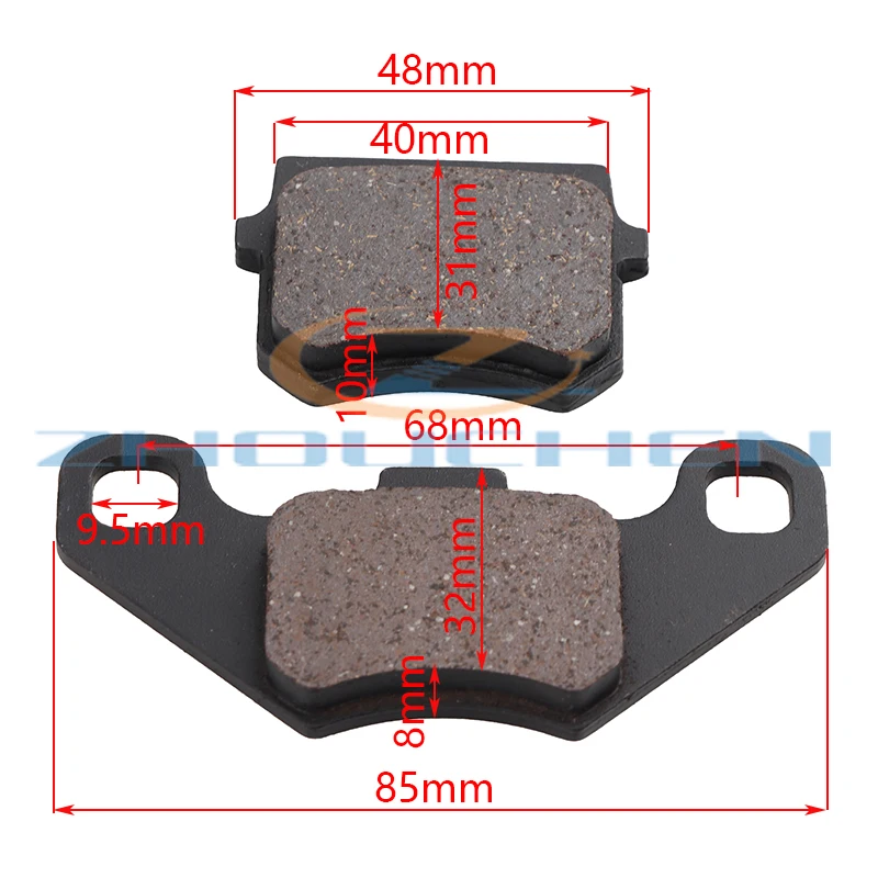 Rear Disc Brake Pad for 50cc 70cc 90cc 110cc 125cc ATV Go Kart Quad Bikes Dune Buggy 4 Wheeler 
Rear Disc Brake Pad for 50cc 70cc 90cc 110cc 125cc ATV Go Kart Quad Bikes Dune Buggy 4 Wheeler
