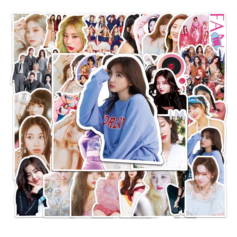 10/50 PCS Kpop TWICE Momo Mina Sana Sticker Children's Toy Laptop Mobile Phone Computer Luggage Decoration Sticker Gift
10/50 PCS Kpop TWICE Momo Mina Sana Sticker Children's Toy Laptop Mobile Phone Computer Luggage Decoration Sticker Gift