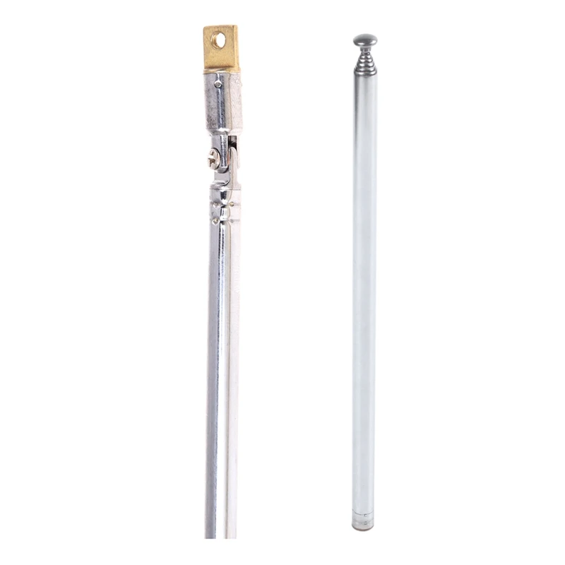 62Cm Long 4 Sections Radio Control AM FM Radio TV Telescopic Antenna & 96Cm Length 7 Section Telescoping Stainless Steel AM FM R
62Cm Long 4 Sections Radio Control AM FM Radio TV Telescopic Antenna & 96Cm Length 7 Section Telescoping Stainless Steel AM FM R