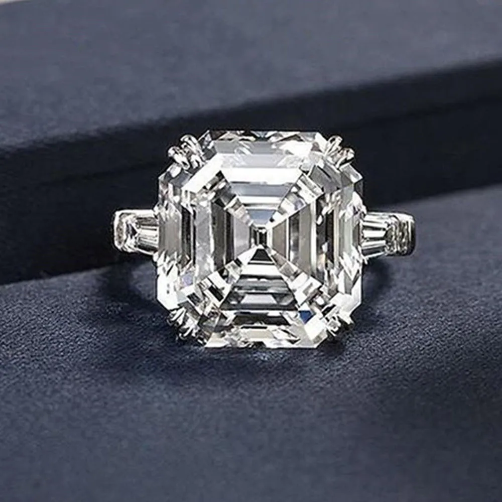 Huitan Luxury Women Asscher Cubic Zirconia Ring Engagement Wedding Bridal Accessories Anniversary Gift Eternity Love Jewelry Hot
Huitan Luxury Women Asscher Cubic Zirconia Ring Engagement Wedding Bridal Accessories Anniversary Gift Eternity Love Jewelry Hot