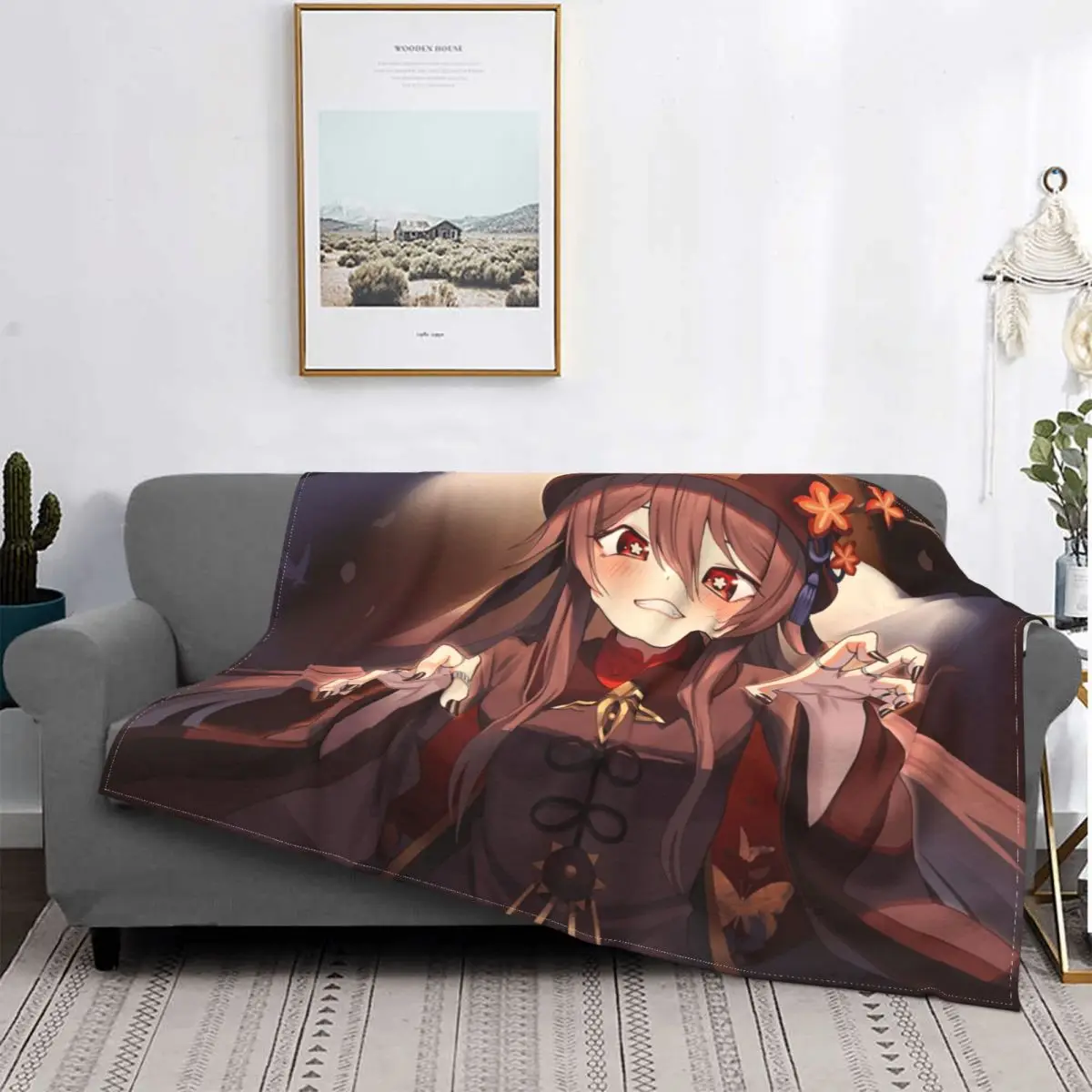 Kawaii Hu Tao Genshin Impact New Character Blankets Coral Fleece Spring Autumn Soft Throw Blanket for Bed Office Bedding Throws
Kawaii Hu Tao Genshin Impact New Character Blankets Coral Fleece Spring Autumn Soft Throw Blanket for Bed Office Bedding Throws