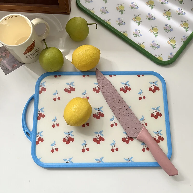 INS Hangable Fruits Vegetable Chopping Board Double Sided Decor Cheese Bread Cutting Block Kitchen Cutting Board Cooking Tools
INS Hangable Fruits Vegetable Chopping Board Double Sided Decor Cheese Bread Cutting Block Kitchen Cutting Board Cooking Tools