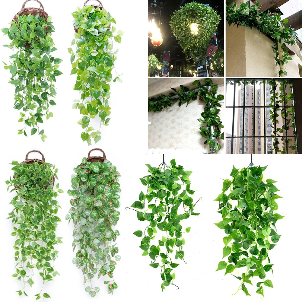 105cm Home Decoration Artificial Plants Wall Ivy Garland Rattan Green Leaf Vine Outdoor Hanging Decor Fake Leaves Accessories
105cm Home Decoration Artificial Plants Wall Ivy Garland Rattan Green Leaf Vine Outdoor Hanging Decor Fake Leaves Accessories