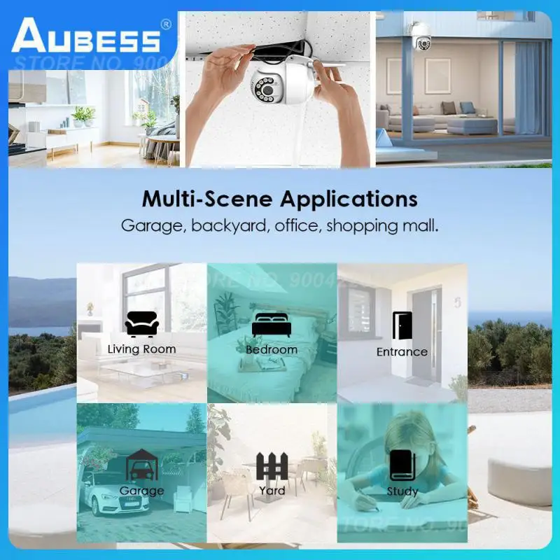 Ai Human Detect Surveillance Cam Color Night Vision Digital Zoom Security Camera Two-way Audio Wireless Wifi Ip Camera Cctv
Ai Human Detect Surveillance Cam Color Night Vision Digital Zoom Security Camera Two-way Audio Wireless Wifi Ip Camera Cctv