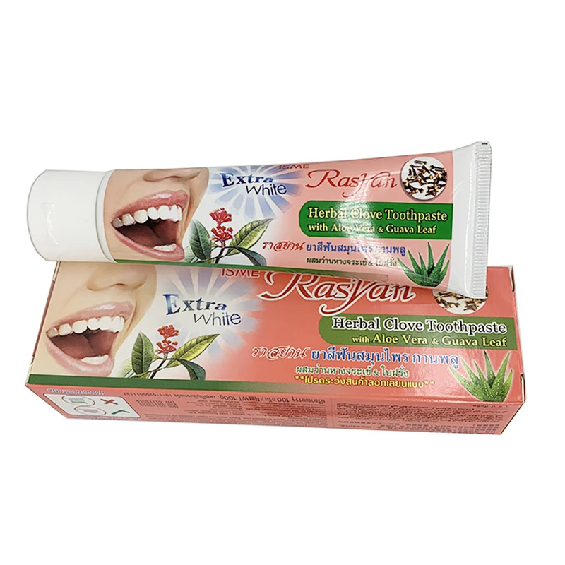 Toothpaste Teeth Whitening Antibacterial Oral Care Herb Clove Mint Flavor Tooth Paste Dentifrice Remove Stains
Toothpaste Teeth Whitening Antibacterial Oral Care Herb Clove Mint Flavor Tooth Paste Dentifrice Remove Stains
