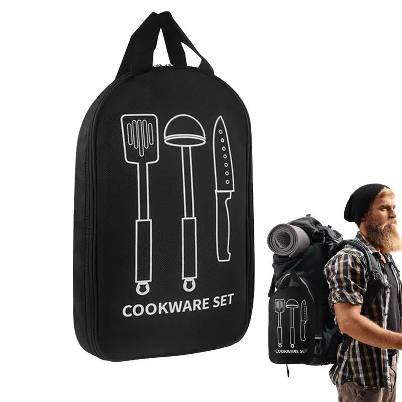 Camping Utensil Bag Large Capacity Organizer Pouch Travel Portable Pouch Bag Outdoor Hiking Knives Forks Spoons Storage Pouch
Camping Utensil Bag Large Capacity Organizer Pouch Travel Portable Pouch Bag Outdoor Hiking Knives Forks Spoons Storage Pouch