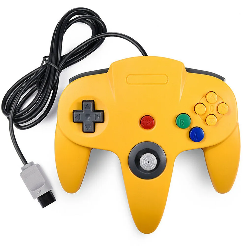 N64 Gaming Joysticks Port Transparent N64 Controller Gamepad Joysticks Joypads Game Pad Long Wired For Classic 64 Consoles Games
N64 Gaming Joysticks Port Transparent N64 Controller Gamepad Joysticks Joypads Game Pad Long Wired For Classic 64 Consoles Games