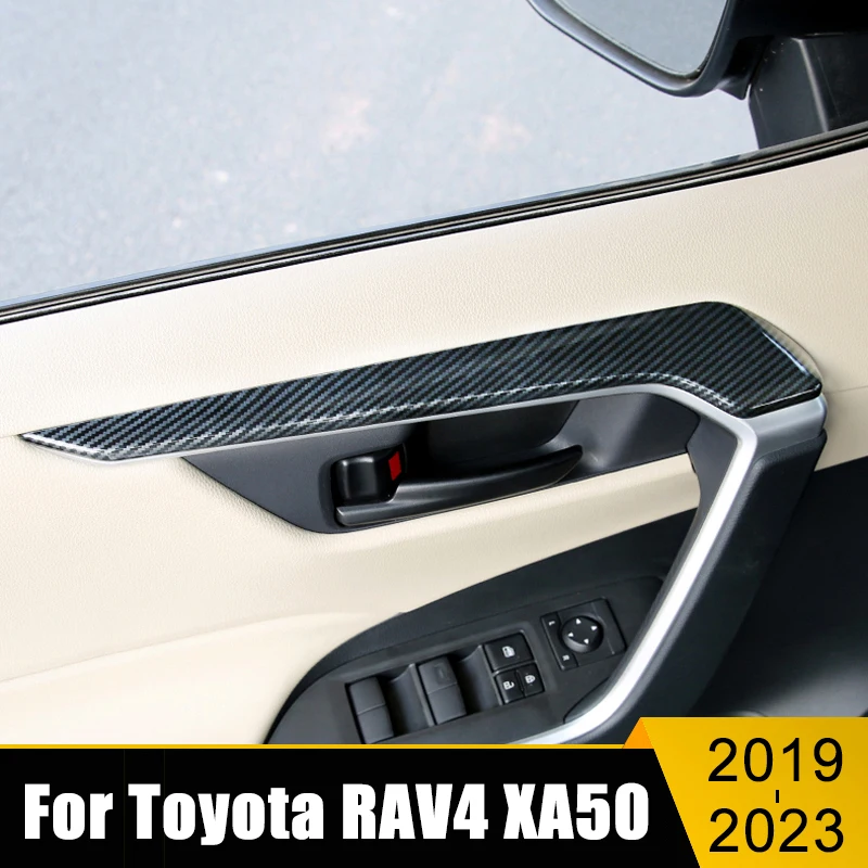 ABS Carbon Car Door Armrest Frame Strip Decoration Cover For Toyota RAV4 2019 2020 2021 2022 2023 RAV 4 XA50 Hybrid Accessories
ABS Carbon Car Door Armrest Frame Strip Decoration Cover For Toyota RAV4 2019 2020 2021 2022 2023 RAV 4 XA50 Hybrid Accessories
