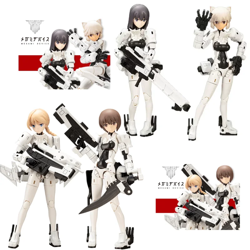 KOTOBUKIYA Original Kotobukiya Megami Device WISM soldier KP406X KP420X Anime Action Figure Toys For Boys Girls Children Gifts
KOTOBUKIYA Original Kotobukiya Megami Device WISM soldier KP406X KP420X Anime Action Figure Toys For Boys Girls Children Gifts