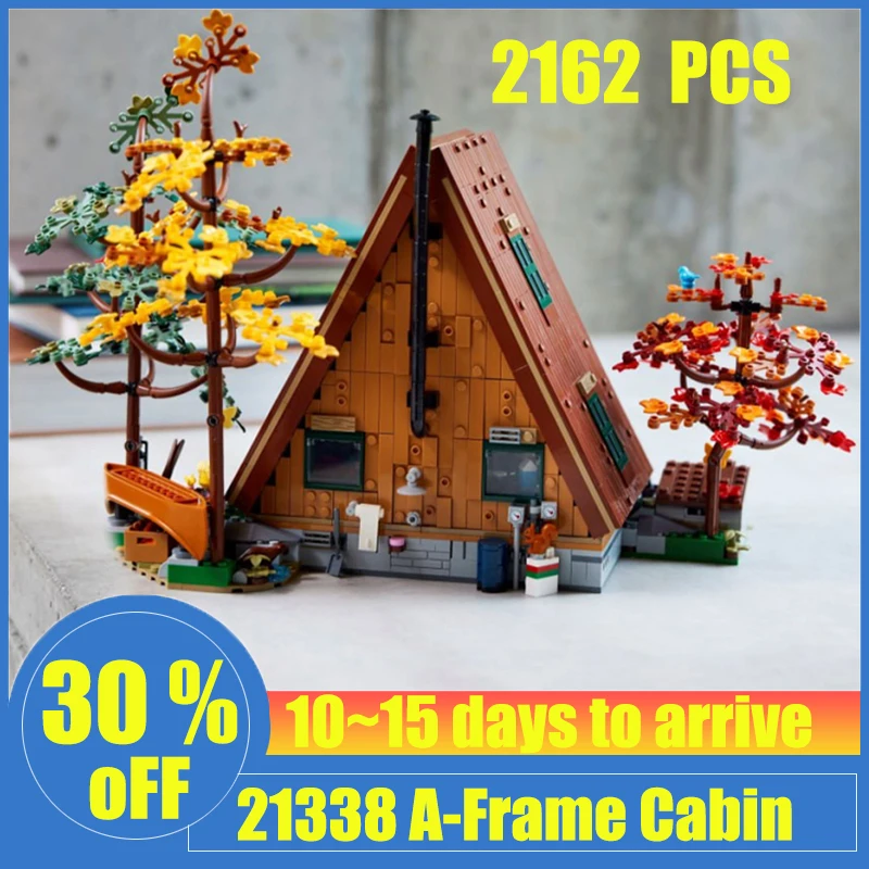 2162 PCS A- Frame Cabin Forest House Compatible 21338 Building Blocks City Street View Construction Model for Adults Kids Toys
2162 PCS A- Frame Cabin Forest House Compatible 21338 Building Blocks City Street View Construction Model for Adults Kids Toys
