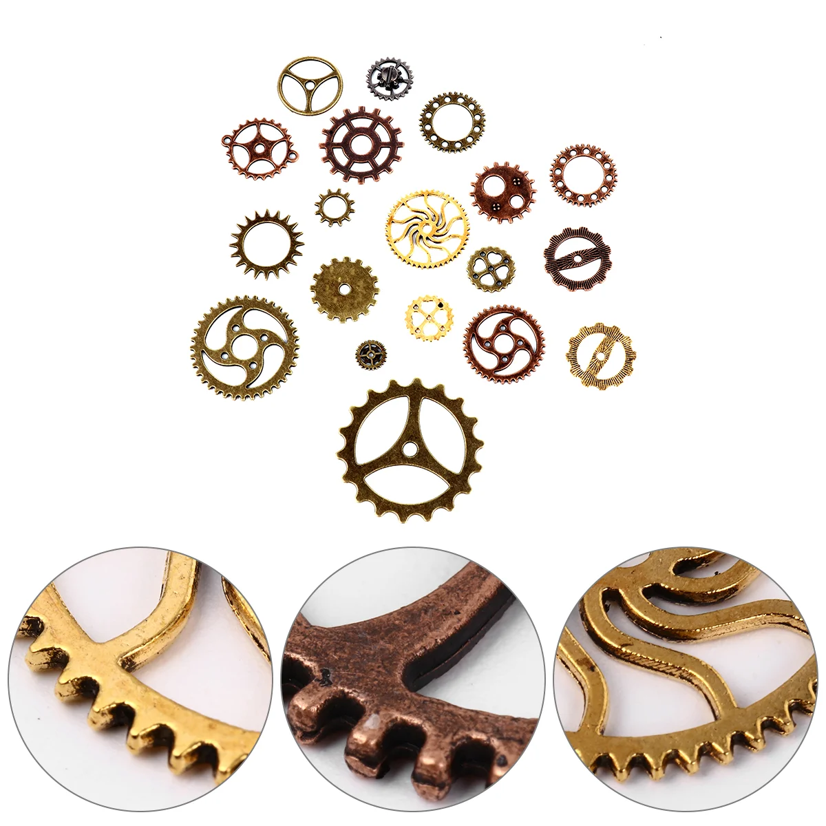 100 PCS Cog Watch Wheel Gear Accessories Gears Charms Pendant Steampunk Ornament Jewelry Metal DIY
100 PCS Cog Watch Wheel Gear Accessories Gears Charms Pendant Steampunk Ornament Jewelry Metal DIY