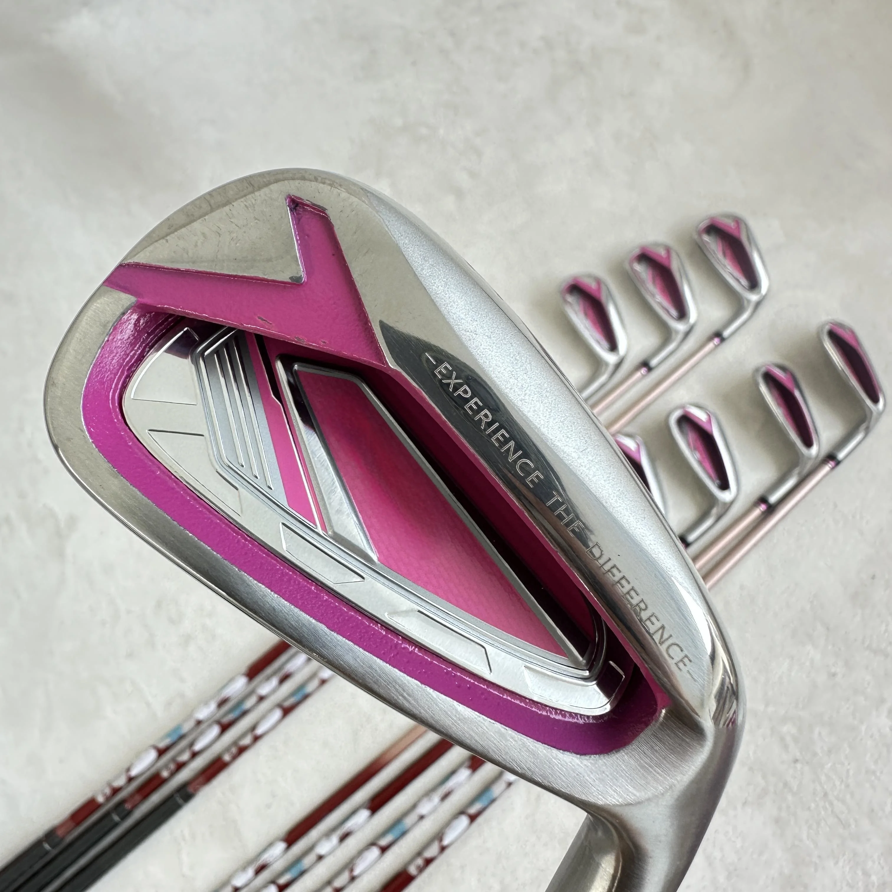 New Women Golf Clubs MP1200 Irons MP1200 Golf Iron Set 5-9PAS L-Flex Graphite Shaft With Head Cover
New Women Golf Clubs MP1200 Irons MP1200 Golf Iron Set 5-9PAS L-Flex Graphite Shaft With Head Cover