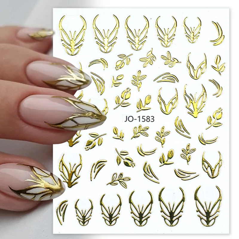 3D Lines Nail Stickers DIY Irregular Metal Stripe Lines Letters Decals Curve Nail Art Sliders Self Adhesive Decorations Manicure
3D Lines Nail Stickers DIY Irregular Metal Stripe Lines Letters Decals Curve Nail Art Sliders Self Adhesive Decorations Manicure