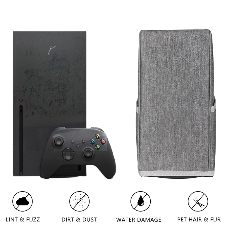 P9YE Dust Proof Cover for xbox Series X Game Console Dust Cover Anti-scratch Dust-proof Sleeve Protective for CASE for xbox H
P9YE Dust Proof Cover for xbox Series X Game Console Dust Cover Anti-scratch Dust-proof Sleeve Protective for CASE for xbox H