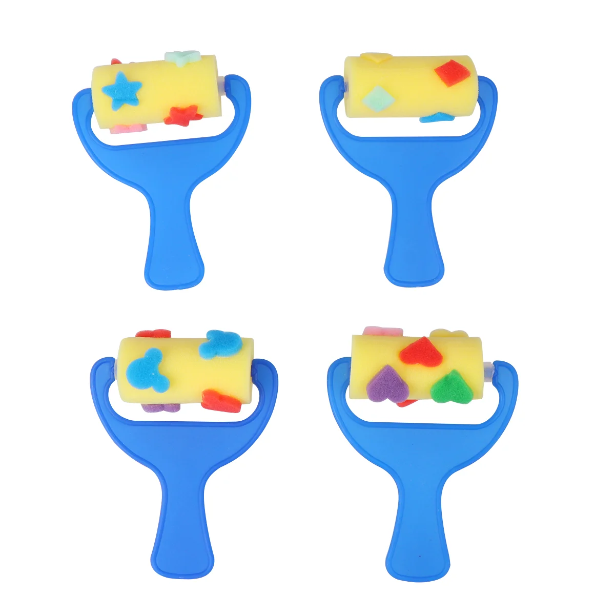 2 Set Roller Sponge Painting Brush Kids Painting Tool Stenciling Projects Supplies for Children Adults ( Random Style )
2 Set Roller Sponge Painting Brush Kids Painting Tool Stenciling Projects Supplies for Children Adults ( Random Style )