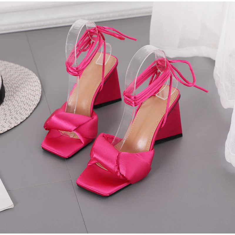 Women Sandals Square Toe Ankle Strap Summer High Heels Shoes Ladies Fashion Female Comfort Fancy Femmes Chaussures
Women Sandals Square Toe Ankle Strap Summer High Heels Shoes Ladies Fashion Female Comfort Fancy Femmes Chaussures
