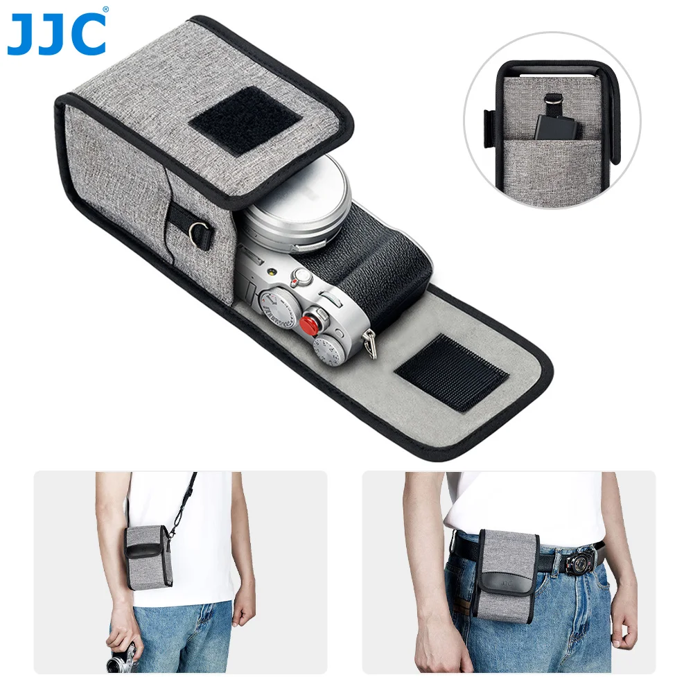 JJC Mirrorless Camera Bag with Shoulder Strap Polyester Camera Pouch Case Protection for Canon Sony Nikon Fujifilm Olympus Gray
JJC Mirrorless Camera Bag with Shoulder Strap Polyester Camera Pouch Case Protection for Canon Sony Nikon Fujifilm Olympus Gray