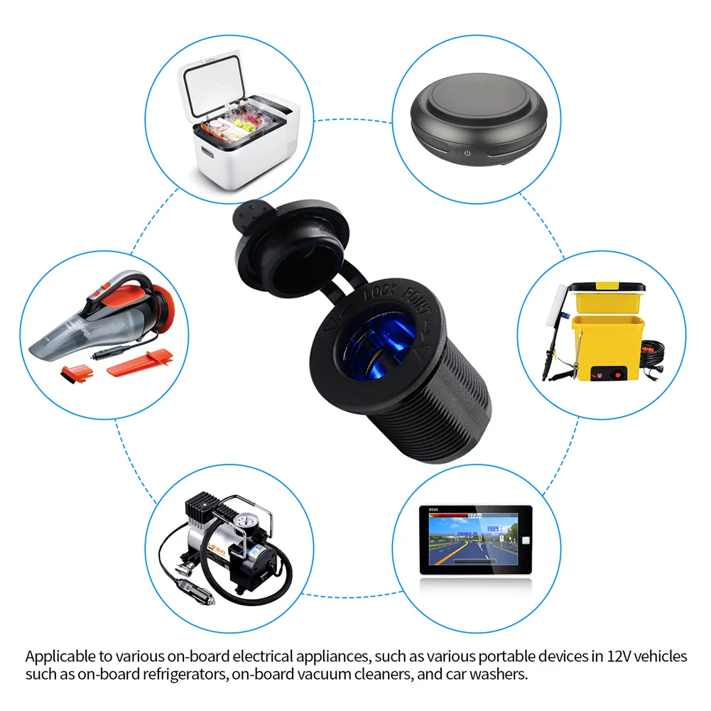Adapter Charging Power Socket 1pcs 2-USB Accessories Vehicle Car Charger DC 12V/24V Multi-function Panel Parts
Adapter Charging Power Socket 1pcs 2-USB Accessories Vehicle Car Charger DC 12V/24V Multi-function Panel Parts