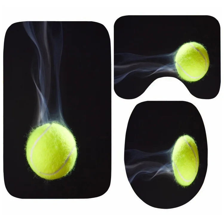 Cool Tennis Ball Print Bath Mat Set Tennis Ball Sport Bathroom Mat Non Slip 3PCS Toilet Carpet Shower Room Floor Rug Mat Gift
Cool Tennis Ball Print Bath Mat Set Tennis Ball Sport Bathroom Mat Non Slip 3PCS Toilet Carpet Shower Room Floor Rug Mat Gift
