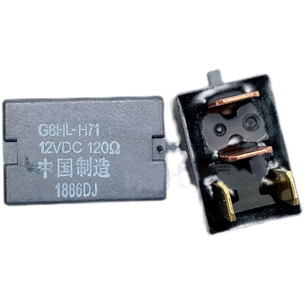 2pcs 4-Pin Power Black Micro Relay Suitable for Honda Omron Accord Civic G8HL-H71 12VDC
2pcs 4-Pin Power Black Micro Relay Suitable for Honda Omron Accord Civic G8HL-H71 12VDC