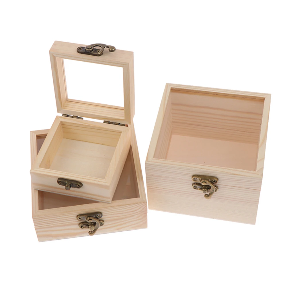 Wooden Storage Box Jewelry Box Desktop Wood Clamshell Storage Wooden Box Storage Containers Jewlery Organizer Hand Decoration
Wooden Storage Box Jewelry Box Desktop Wood Clamshell Storage Wooden Box Storage Containers Jewlery Organizer Hand Decoration