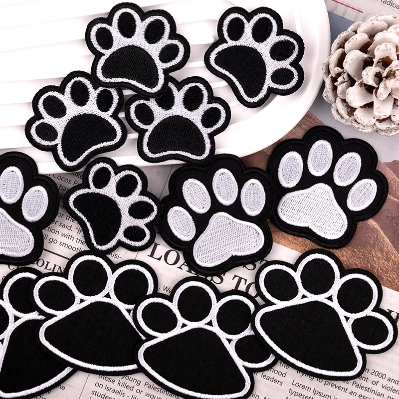 5pcs Dog Paw Embroidered Patches Iron On Patches Girls Boys Clothes Stickers Sewing Backpack Cute Cat Claw Badge Accessories
5pcs Dog Paw Embroidered Patches Iron On Patches Girls Boys Clothes Stickers Sewing Backpack Cute Cat Claw Badge Accessories