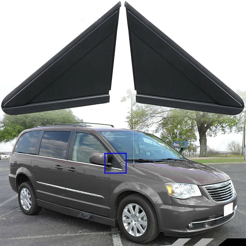 For 2008-2017 Dodge Grand Caravan / Chrysler Town & Country Side Exterior View Mirror Flag Molding Applique
For 2008-2017 Dodge Grand Caravan / Chrysler Town & Country Side Exterior View Mirror Flag Molding Applique