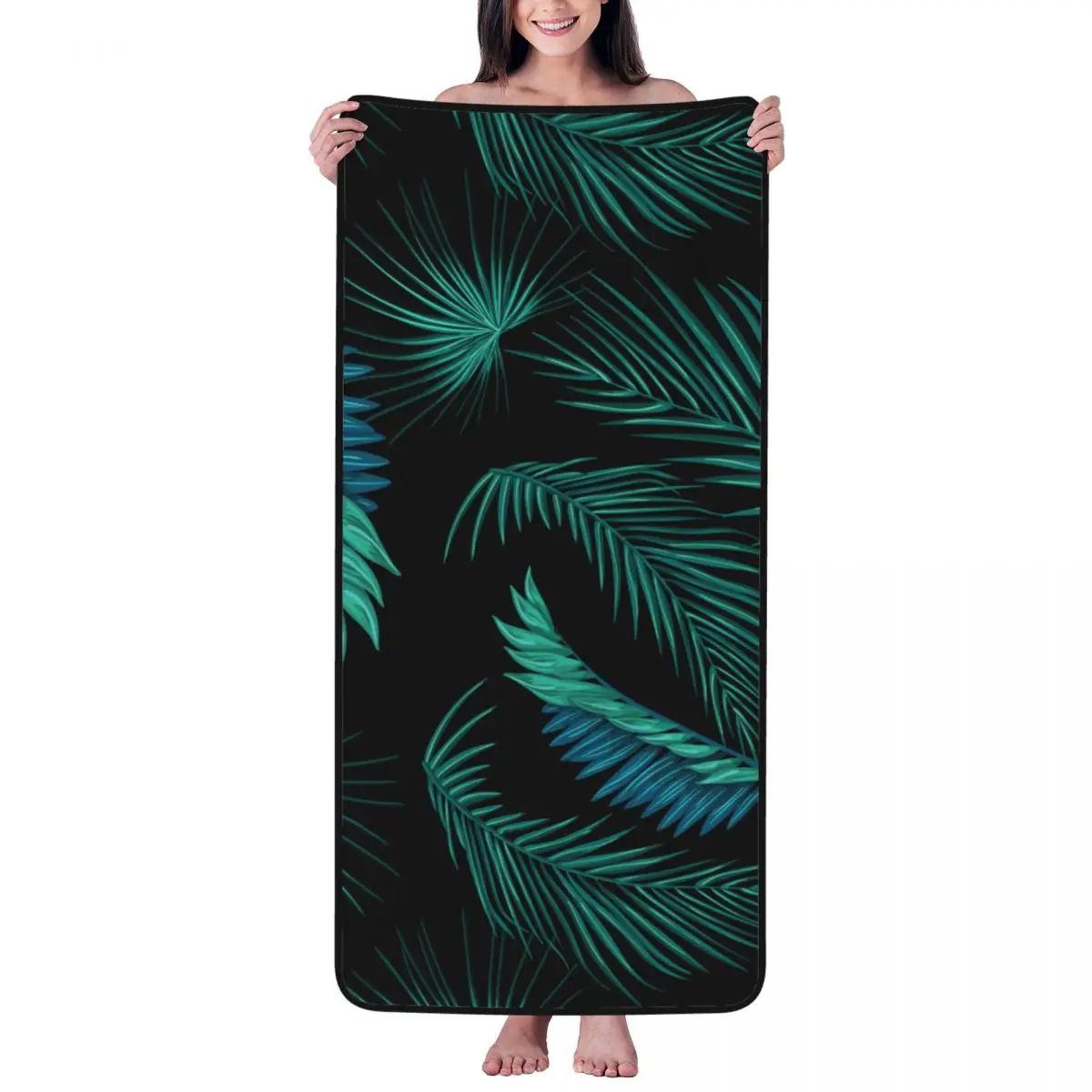 Summer Tropical Leaves Beach Towel for Adult Kids Microfiber Bath Towel Blanket for Camping Swim Pool Travel Beach Gym 
Summer Tropical Leaves Beach Towel for Adult Kids Microfiber Bath Towel Blanket for Camping Swim Pool Travel Beach Gym