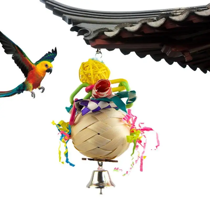 Parakeet Toys Paper Bird Chewing Toys Cage Bird Foraging Toys Beneficial Multifunctional Safe Bird Shredder Toys For Cockatiel
Parakeet Toys Paper Bird Chewing Toys Cage Bird Foraging Toys Beneficial Multifunctional Safe Bird Shredder Toys For Cockatiel