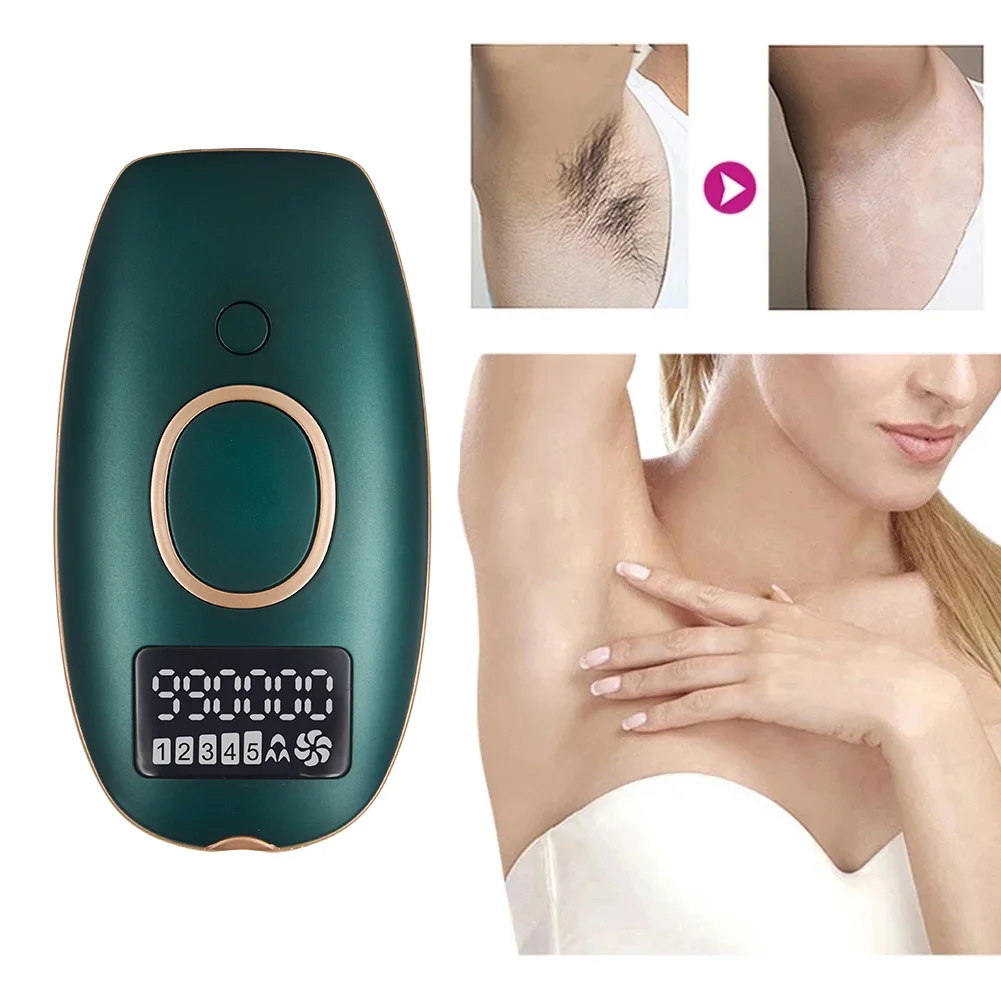 990000 Flashes IPL Hair Removal Epilator Portable Electric Depilator With 5 Speeds Household Hair Remover Device For Whole Body
990000 Flashes IPL Hair Removal Epilator Portable Electric Depilator With 5 Speeds Household Hair Remover Device For Whole Body