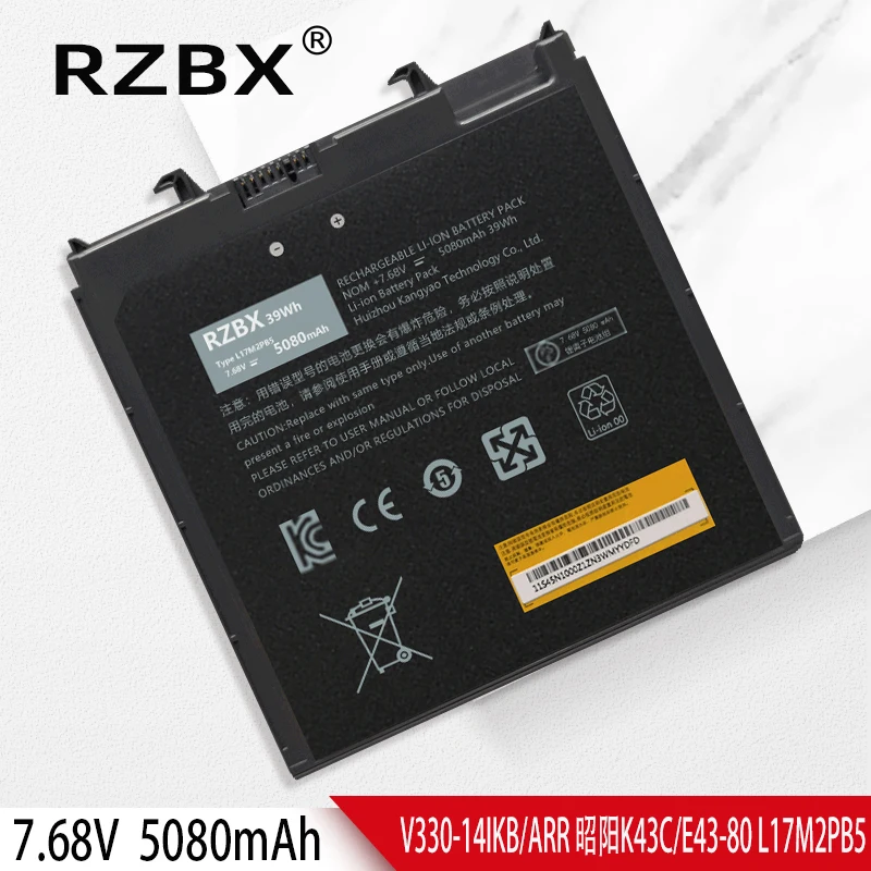 Новый аккумулятор RZBX для ноутбука Lenovo V130-14IGM 81hm V130-14IKB V330-14ARR V330-14IGM 81b0 V330-14IKB 81ay
Новый аккумулятор RZBX для ноутбука Lenovo V130-14IGM 81hm V130-14IKB V330-14ARR V330-14IGM 81b0 V330-14IKB 81ay