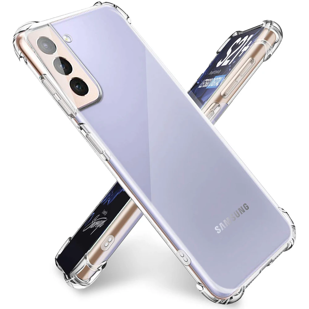Shockproof Silicone TPU Phone Case For Samsung Galaxy S22 S21 Plus Ultra 5G lens Protection Case for Samsung S20 FE Back Cover
Shockproof Silicone TPU Phone Case For Samsung Galaxy S22 S21 Plus Ultra 5G lens Protection Case for Samsung S20 FE Back Cover