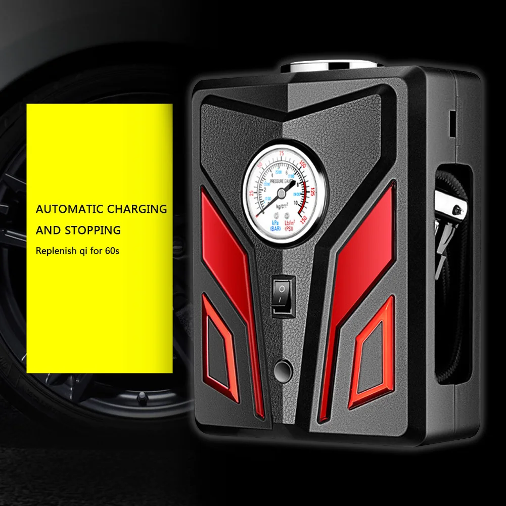 Portable Car Air Compressor DC 12V 120W Auto Motorcycle Tyre Tire Inflator Air Pump with LED Light Digital Display/Pointer
Portable Car Air Compressor DC 12V 120W Auto Motorcycle Tyre Tire Inflator Air Pump with LED Light Digital Display/Pointer