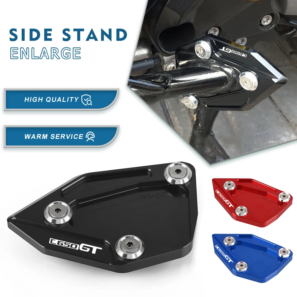 For BMW C650GT C 650GT 2012-2022 2021 2020 2019 Motorcycle CNC Foot Side Stand Extension Kickstand Enlarger Pad Support Plate
For BMW C650GT C 650GT 2012-2022 2021 2020 2019 Motorcycle CNC Foot Side Stand Extension Kickstand Enlarger Pad Support Plate