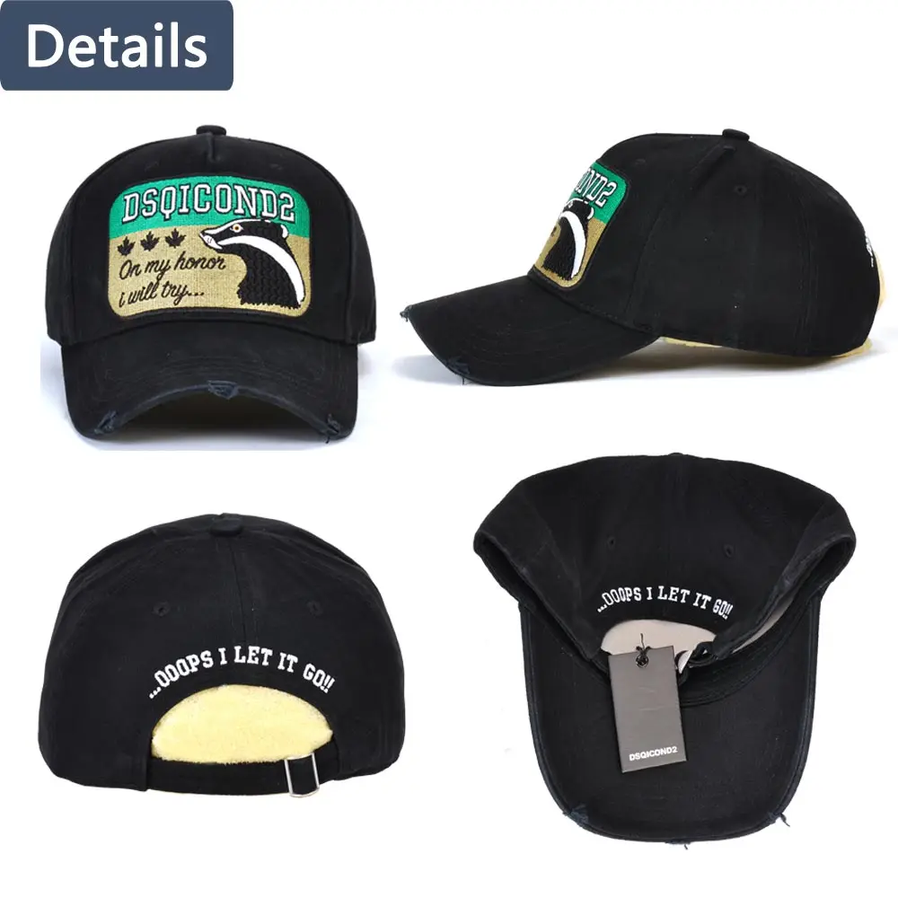 DSQ2 Brand Cotton Baseball Caps DSQ Letter High Quality Men Women Cap Custom Design ICON Logo Bonnet Homme Hat Black Cap Dad Hat
DSQ2 Brand Cotton Baseball Caps DSQ Letter High Quality Men Women Cap Custom Design ICON Logo Bonnet Homme Hat Black Cap Dad Hat
