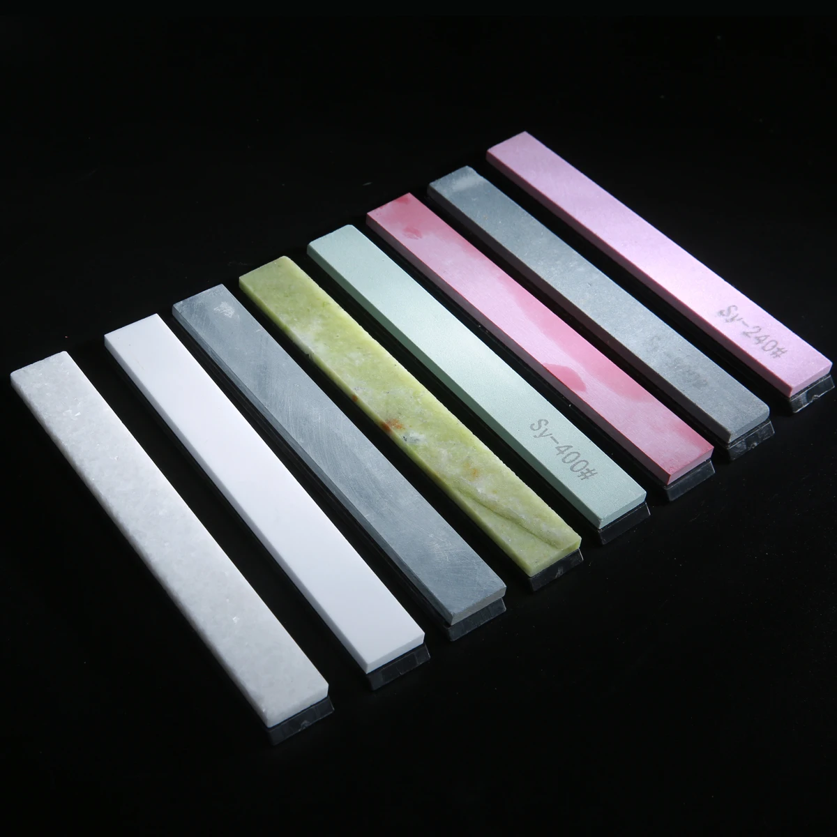 Fixed angle Knife Sharpener whetstone sets 240# 400# 800# 1500# 3000# 6000# 8000# 10000#
Fixed angle Knife Sharpener whetstone sets 240# 400# 800# 1500# 3000# 6000# 8000# 10000#