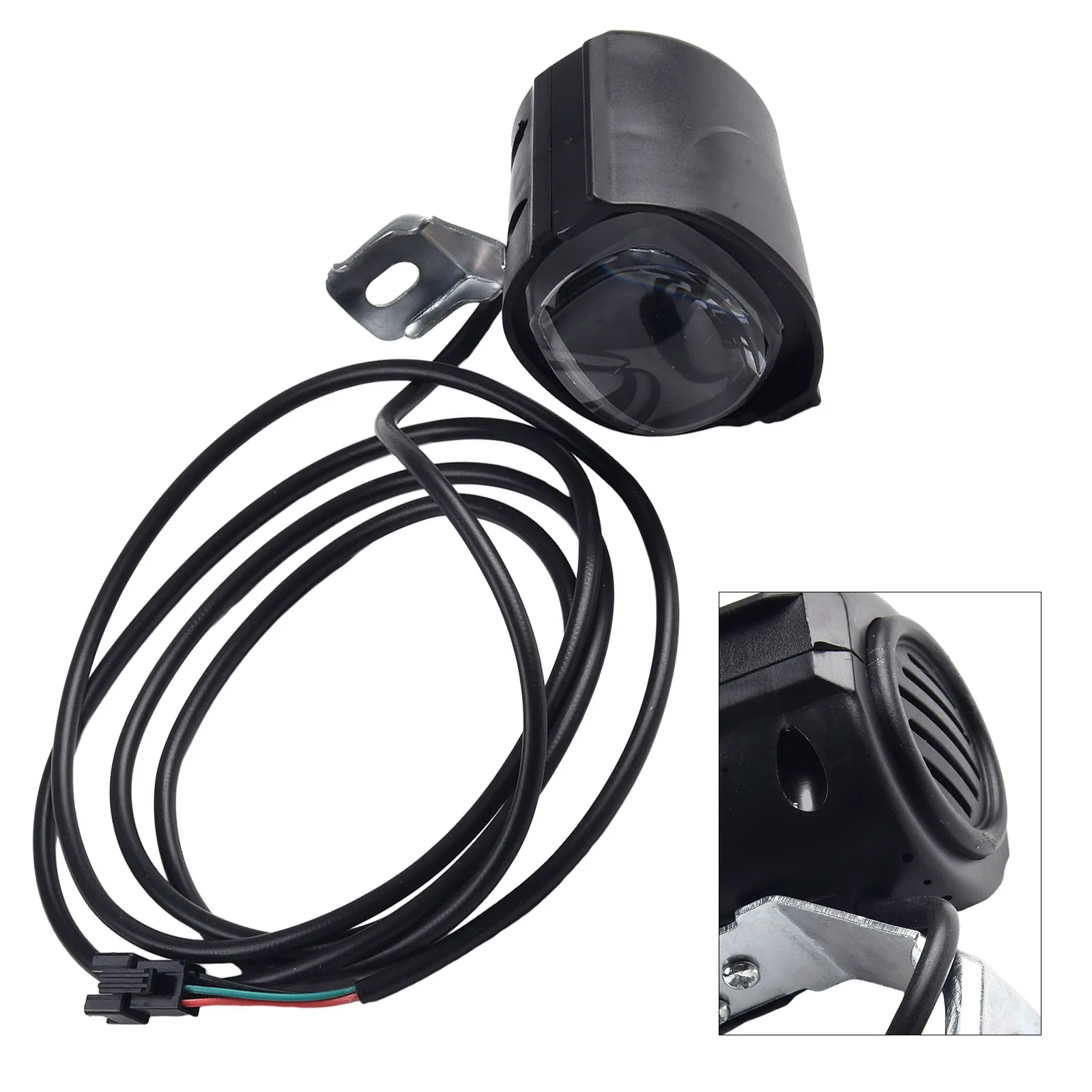 Electric Bike Headlight 36-60V LED Front Fork Light Ebike Headlights Spotlight With Horn E-Scooter Front Lamp Cycling Accessorie
Electric Bike Headlight 36-60V LED Front Fork Light Ebike Headlights Spotlight With Horn E-Scooter Front Lamp Cycling Accessorie
