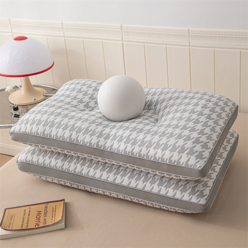 Pillow to protect cervical vertebra and help sleep, single pillow core, single non-collapse pillow for household dormitory
Pillow to protect cervical vertebra and help sleep, single pillow core, single non-collapse pillow for household dormitory