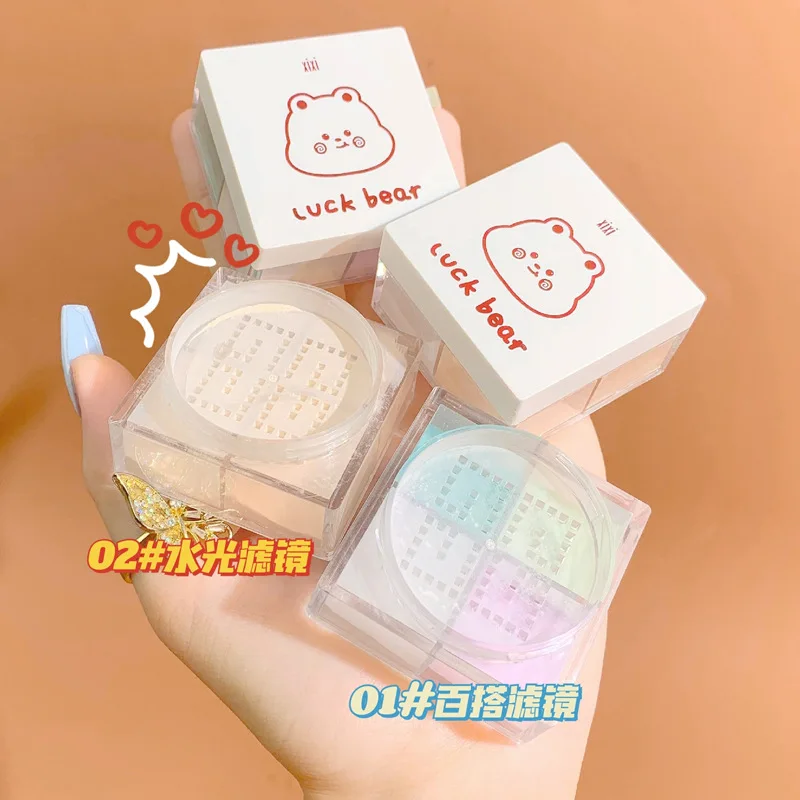XIXI Compact Face Setting Loose Powder Waterproof Sweatproof Oil-control Concealer Long-lasting Makeup Nature Makeup Cosmetics
XIXI Compact Face Setting Loose Powder Waterproof Sweatproof Oil-control Concealer Long-lasting Makeup Nature Makeup Cosmetics