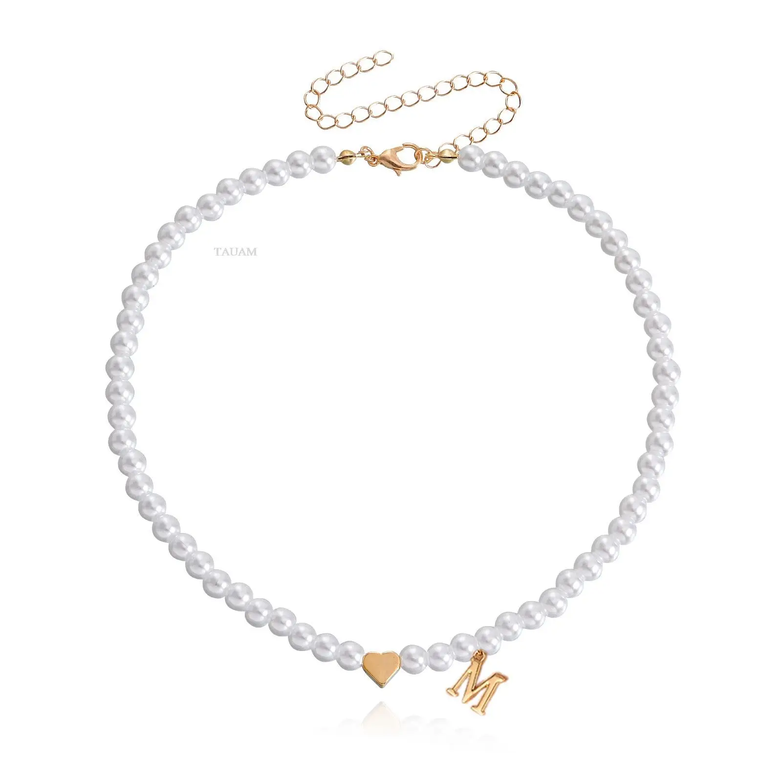 Tauam New Fashion 26 Initial Letter Pendant Necklace Women Simple Imitation Pearl Bead Necklace For Women Jewelry Gift
Tauam New Fashion 26 Initial Letter Pendant Necklace Women Simple Imitation Pearl Bead Necklace For Women Jewelry Gift