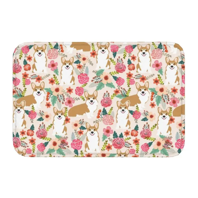 Corgi Floral Door Floor Kitchen Bathroom Mat Anti-Slip Indoor Welsh Corgis Dog Doormat Entrance Rugs Toilet Footpad Carpet
Corgi Floral Door Floor Kitchen Bathroom Mat Anti-Slip Indoor Welsh Corgis Dog Doormat Entrance Rugs Toilet Footpad Carpet