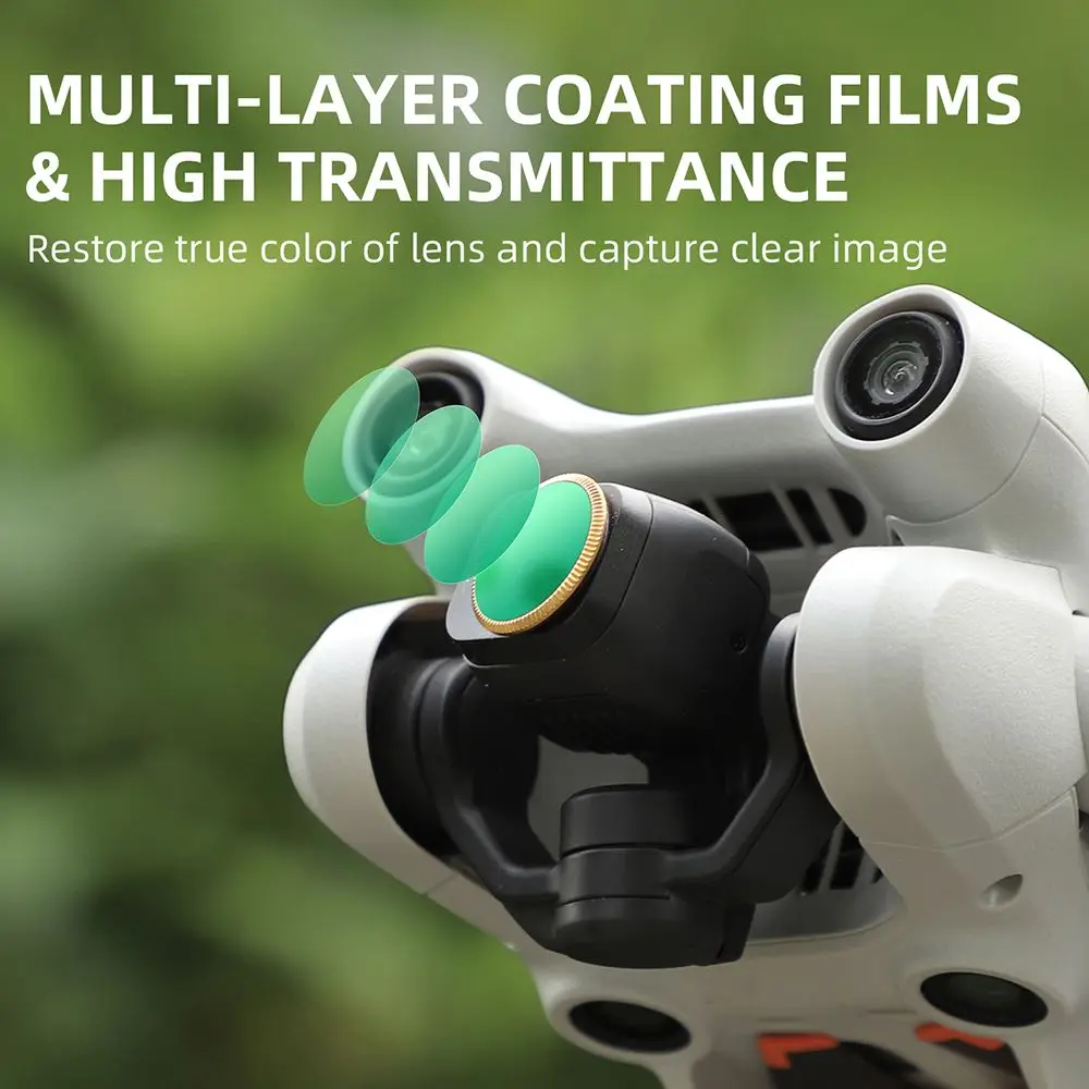 

Для DJI Mini 3 Pro светофильтр снижение светильник регулируемая камера дрона карданный Объектив Оптический стеклянный фильтр Защитная пленка