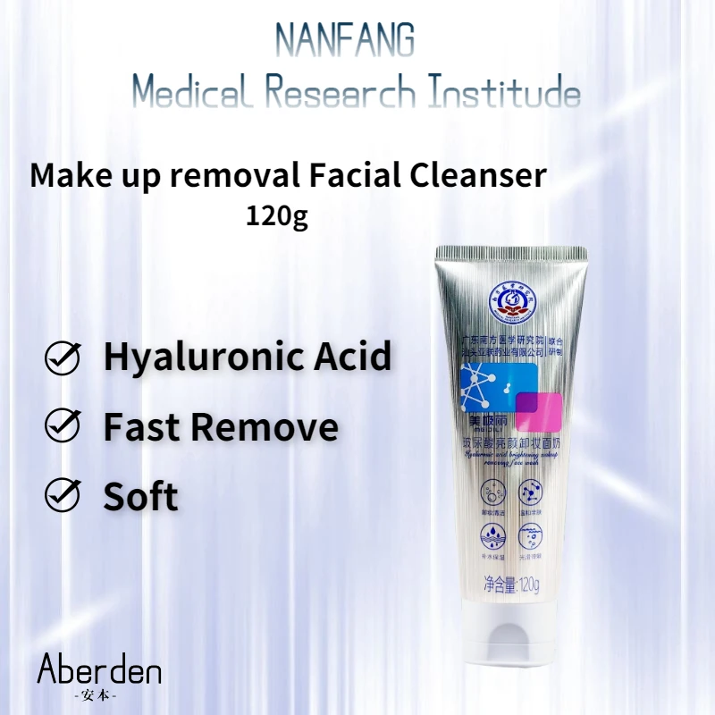 Aberden Hyaluronic Acid Make Up Remover Face Moisturizer Wash Foam High Purity Milk Deep Cleansing Skin Care Facial Cleanser
Aberden Hyaluronic Acid Make Up Remover Face Moisturizer Wash Foam High Purity Milk Deep Cleansing Skin Care Facial Cleanser