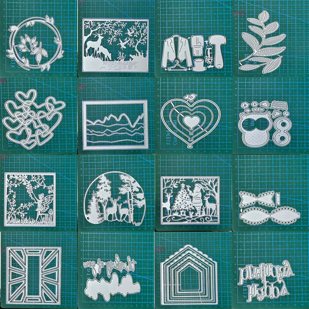 Metal Cutting Dies Garland Stencil Blade Punch Embossing Scrapbooking Paper Card Making DIY Photo Album Decor
Metal Cutting Dies Garland Stencil Blade Punch Embossing Scrapbooking Paper Card Making DIY Photo Album Decor