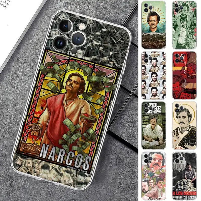 Narcos TV Series Pablo Escobar Phone Case For iPhone 14 13 12 Mini 11 Pro XS Max X XR SE 6 7 8 Plus Soft Silicone Cover
Narcos TV Series Pablo Escobar Phone Case For iPhone 14 13 12 Mini 11 Pro XS Max X XR SE 6 7 8 Plus Soft Silicone Cover