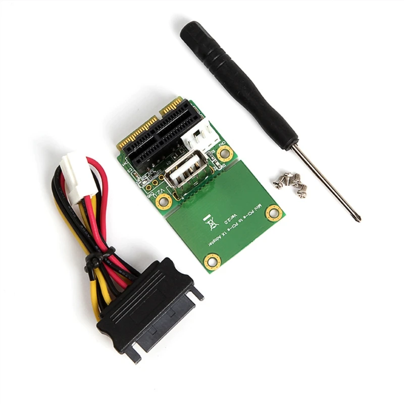 Плата расширения PCIE-PCI-E X1, переходная карта USB 2,0, полуполная мини-PCI для экспресс-адаптера, 4-контактный разъем питания
Плата расширения PCIE-PCI-E X1, переходная карта USB 2,0, полуполная мини-PCI для экспресс-адаптера, 4-контактный разъем питания
